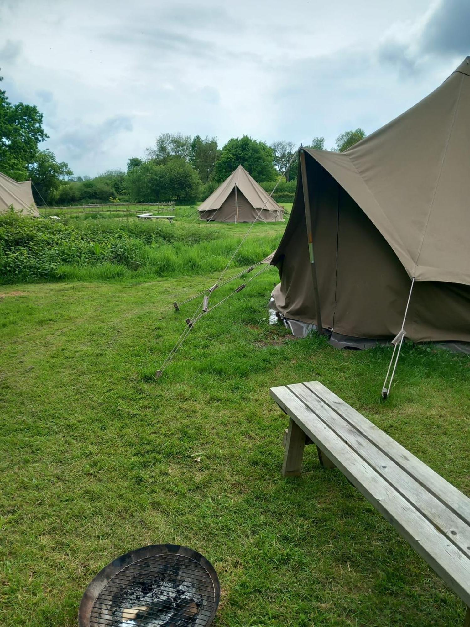 Gaggle Of Geese Pub - Shepherd Huts & Bell Tents 도체스터도싯 외부 사진